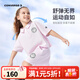 Converse匡威兒童裝女童純棉短袖短褲2件套夏季新品兒童T恤短褲套裝 淡紫色 150 /68 【建議身高140-152cm】