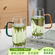 憶壺茶（YIHUTEA）水杯玻璃泡茶杯耐熱喝水杯家用杯子泡綠茶紅茶茶道杯 【兩只裝】玻璃泡茶杯 350ml