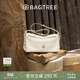 BAGTREE【明星同款】包包樹(shù)奶盒包頭層植鞣牛皮單肩腋下包斜挎包hobo包女 焦糖色-中號 高級小眾