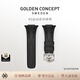古德康賽GoldenConcept快拆RS賽車(chē)運動(dòng)系列硅膠氟橡膠表帶改裝適配蘋(píng)果Ultra2/3/S10/11 瑪瑙黑 45/46/49通用