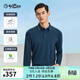 金利來(lái)【進(jìn)口莫代爾/柔軟舒適】2025秋冬季長(cháng)袖T恤男商務(wù)休閑翻領(lǐng)Polo衫