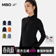 MBO 秋冬女子氣質(zhì)抓絨長(cháng)袖騎行服光年公路車(chē)騎行上衣 黑色【10-22℃】 S