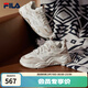 FILA 斐樂(lè )山丘鞋COLLINA女鞋復古運動(dòng)鞋春新款戶(hù)外休閑老爹鞋 棉花糖/樸色-MA 37.5