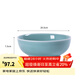 龍泉青瓷陶瓷湯碗大號家用中式拉面碗湯盤(pán)可微波大容量簡(jiǎn)約飯碗大碗面碗 天青