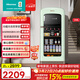 海信（Hisense）羅馬假日系列130升冰吧冷藏冷凍小冰箱雙溫區凈味抗菌通透防霧JC-130ZZKJ/HX國家補貼