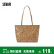 森馬（Semir）托特包設計感滿(mǎn)印單肩包大容量手提包女包105425153014