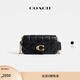 蔻馳（COACH）女士絎縫細節TABBY 19號鏈帶斜挎包 B4/黑色