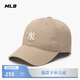 MLB帽子男女情侶棒球帽軟頂鴨舌帽休閑運動(dòng)帽四季3ACP7701N-50BGS-F