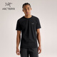 ARC'TERYX始祖鳥(niǎo) CAPTIVE ARC'WORD SS 男子 短袖T恤 BLACK/黑色 M