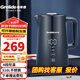 格來(lái)德（Grelide）燒水壺保溫316L不銹鋼恒溫電熱水壺可多段控溫電水壺家用大容量熱水壺LED大屏數顯無(wú)縫一體煮水壺 1.7L D2217E藍-316L不銹鋼-熱銷(xiāo)推薦