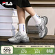 FILA 斐樂(lè )官方魚(yú)刺3代老爹鞋女鞋2025年休閑鞋厚底增高鞋運動(dòng)鞋