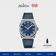 真力時(shí)（ZENITH）瑞士表DEFY系列CLASSIC經(jīng)典腕表自動(dòng)機械手表男腕表41mm禮物 DEFY系列 經(jīng)典腕表藍盤(pán)皮帶