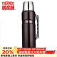 膳魔師（THERMOS） 保溫壺大容量不銹鋼商務(wù)便攜真空保溫壺旅行水壺SK-2010/SK-4000 SK-2010-咖啡色 1.2L