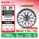 巨久輪轂TCFP02傾鑄旋壓高承重改裝適用寶馬小鵬特斯拉小米騰勢蔚來(lái) 金屬銀丨30天免費試用丨十年質(zhì)保 18英寸 8.5J