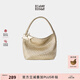 ECODAY包包女款中號編織包通勤托特包單肩手提婚包生日情侶禮物 My dear friend-B025X 香檳色 中號