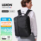 樂(lè )上（LEXON）雙肩包電腦包15.6/16英寸筆記本背包男雙隔層書(shū)包旅行防潑水黑色