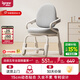 愛(ài)果樂(lè )兒童學(xué)習椅子帶靠背書(shū)桌椅電腦椅兒童座椅學(xué)生寫(xiě)字椅兒童專(zhuān)用 【PU皮】萌象椅3.0Pro 灰 免安裝 一鍵卡位調節