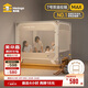 美朵嘉【安睡艙Max2】高端嬰兒童防摔床圍欄蚊帳1.8米淺灰【超級防摔】