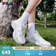 斐樂(lè )（FILA）官方女鞋老爹鞋運動(dòng)鞋楊冪同款夏新款蕨草鞋休閑鞋 雪白/海綠-SS 37.5