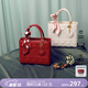 紐芝蘭（NUCELLE）戴妃包2026騏驥紅色新娘結婚包斜挎手提大容量單肩女士包生日禮物