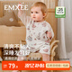 嫚熙（EMXEE）嬰兒睡袋新生兒寶寶七分袖兒童睡袍空調房睡衣夏季薄款 鴨子主廚-七分袖 100碼【建議身高90-100cm】