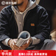 馬登工裝底特律獵裝夾克男美式復古J001巴恩風(fēng)翻領(lǐng)谷倉外套春季新款 黑色 【男士休閑外套/高級感痞帥/底特律變人】 L
