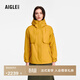 AIGLE MTD隨變系列艾高女士春夏款小魚(yú)尾造型連帽休閑夾克外套 麥金色 BN342 40 (170/92A)