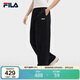 FILA 斐樂(lè )馬上起飛女士針織長(cháng)褲2026年春季時(shí)尚簡(jiǎn)約基礎休閑直口褲