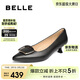 百麗高跟單鞋女秋季商場(chǎng)同款通勤單鞋D3N1DCQ5 黑色 38
