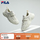 斐樂(lè )女鞋老爹鞋火星鞋潮流復古輕便厚底運動(dòng)鞋女 微白/雨霧灰-WA 37.5