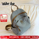 Walker Shop輕奢雙肩包女2026年新款小眾高級感輕便通勤包包旅行背包電腦包女 淺藍色小號【可放12寸ipad】
