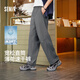 森馬（Semir）休閑褲男夏季立體裁剪直筒褲子2026輕盈舒適防護長(cháng)褲109326127105