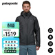 巴塔哥尼亞（Patagonia）男士T3硬殼3L連帽防雨透氣沖鋒衣夾克torrentshell  Jkt 85241 BLK M 175/180(CM) 70/80(KG)