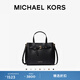 MICHAEL KORS邁克高仕 MK Emilia 中號大容量托特包蝴蝶包斜挎包 黑色 001（金色五金） 中號