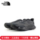 The North Face北面越野跑鞋男26春夏新款戶(hù)外緩震抓地運動(dòng)防滑登山徒步跑鞋8AEP W9O/宇宙黑 41 /8.5
