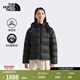 北面（The North Face）羽絨服女Hydrenalite防潑濺600蓬鵝絨填充保暖|8ENC JK3/宇宙黑 L /165