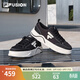 FILA FUSION斐樂(lè )潮牌男鞋章昊同款帆布鞋2025夏新款50-50運動(dòng)休閑鞋 黑/奶白-BG 40.5