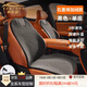 肯拓普輕奢汽車(chē)加熱坐墊冬季車(chē)載電加熱毛絨石墨烯保暖座墊奔馳奧迪寶馬 -【石墨烯加絨豪華款】單座 -【黑色】