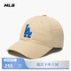 MLB帽子男女情侶棒球帽軟頂鴨舌帽休閑運動(dòng)帽四季3ACP6601N-07BGS-F