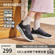 斯凱奇（Skechers）閃穿鞋女2026春軟底一腳蹬網(wǎng)面舒適休閑健步鞋125516