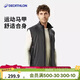 迪卡儂抓絨馬甲休閑運動(dòng)上衣?lián)u粒絨男戶(hù)外保暖加絨背心-2746029