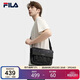 FILA 斐樂(lè )【黑武士】斜挎包男包復古翻蓋時(shí)尚休閑挎包老花單肩包