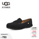 UGG春季女士休閑舒適純色平底樂(lè )福鞋雙鞋墊時(shí)尚單鞋豆豆鞋1147350 BLK | 黑色 39