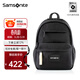 新秀麗（Samsonite）雙肩包輕盈背包休閑書(shū)包大容量電腦旅行包出差戶(hù)外新款NW4*306 黑色|0.65kg|容量24.7L
