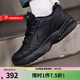 耐克（NIKE）官方男鞋女鞋 AIR MONARCH IV氣墊運動(dòng)鞋休閑鞋老爹鞋跑步鞋鞋子 415445-001 男女同款 黑色 42