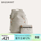 BAGSMART雙肩包隨行包背包男差旅大容量多功能便攜書(shū)包女電腦包旅行包學(xué)生 米白（可容納15.6英寸筆記本）