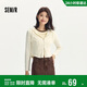 森馬（Semir）外套女短款修身顯瘦上衣秋裝正肩連帽針織夾克通勤101524108005