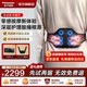 松下（Panasonic）日本小V領(lǐng)3D pro版頸椎按摩儀肩頸腰斜方肌高頻脈沖智能按摩器帶禮盒神器送男女朋友父母生日禮物 小V領(lǐng)腰帶款【贈高檔禮盒】羽織黑