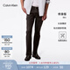 Calvin KleinJeans四季款男士經(jīng)典休閑通勤ck黑色洗水修身顯瘦微彈牛仔褲