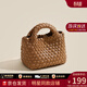 viney品牌編織包包女包新款菜籃子斜挎包生日禮物送女友老婆 【焦糖棕】實(shí)用高檔手提包 小眾輕奢時(shí)尚百搭單肩包